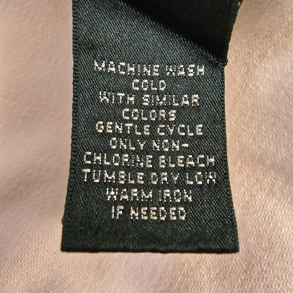 LAUREN JEANS CO RALPH LAUREN SIZE LARGE WOMENS JACKET MILITARY STYLE WHITE DENIM - Picture 9 of 10